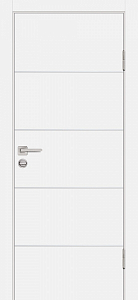 Товар Межкомнатная дверь П-12 Белый матовый